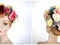 Ian Drummond Collection IDC Toronto Wardrobe Rentals Womens 50s Pastel Floral HatCollage