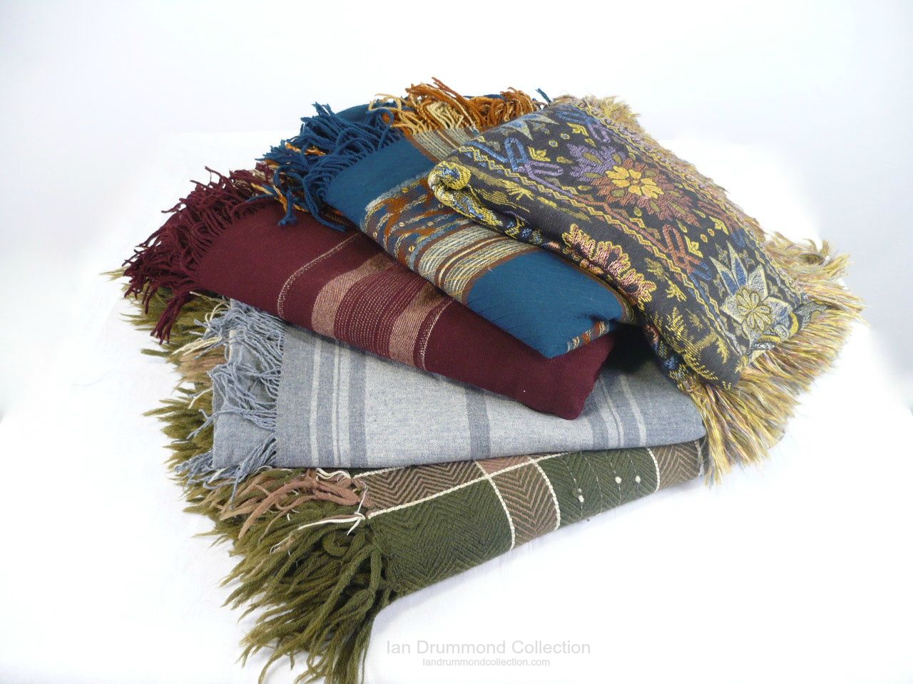 Ian Drummond Collection Toronto Vintage Clothing Show Victorian Blankets