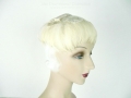 Ian Drummond Collection Toronto Vintage Clothing Show Cream Feather Hat