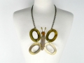 Ian Drummond Collection Toronto Vintage Clothing Show butterfly necklace