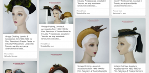 Ian Drummond Collection 1930s 1940s Hats as they appear on Pinterest