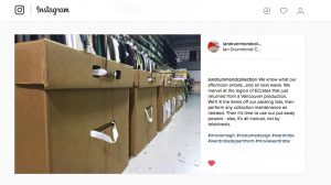 Ian Drummond Collection Instagram Photo ecrates arriving in the studio returned from Legion